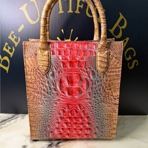 Brahmin Moira Tote Bag in Lakeside Ombre Melbourne Tote Bag